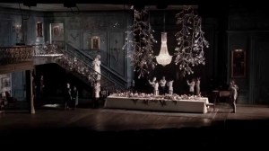 Stage early in the first act