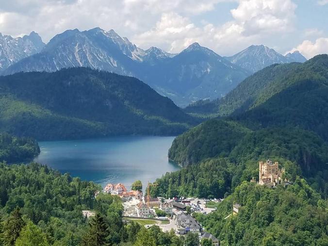 View from Schloss Neuschwanstein